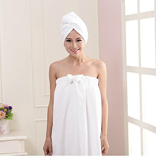 Asciugamano Da Bagno A Rapida Asciugatura, Accappatoio Regolabile Per Capelli E Corpo, Perfetto Per Spa, Viaggi E Piscina