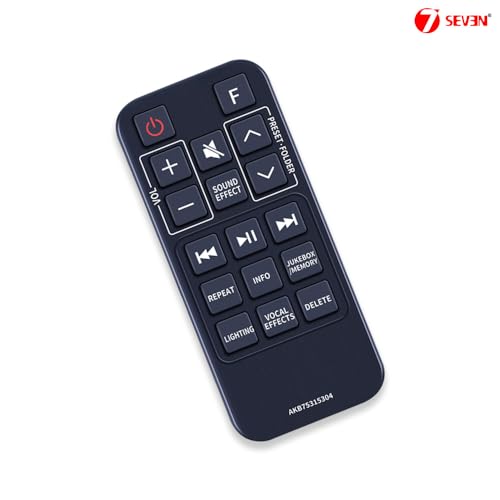 Image of 7SEVEN Compatible for Lg Soundbar Remote Control Original AKB75315304 Model Match Exactly Key by Key to Replicate Performance as Like Genuine Control