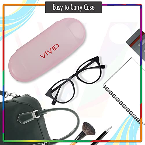 Image of VIVID Vision Unisex Adult Lightweight Eyewear Specs Case Cover | Protect Eye Glasses | Chashma Dibbi | Sunglass Box