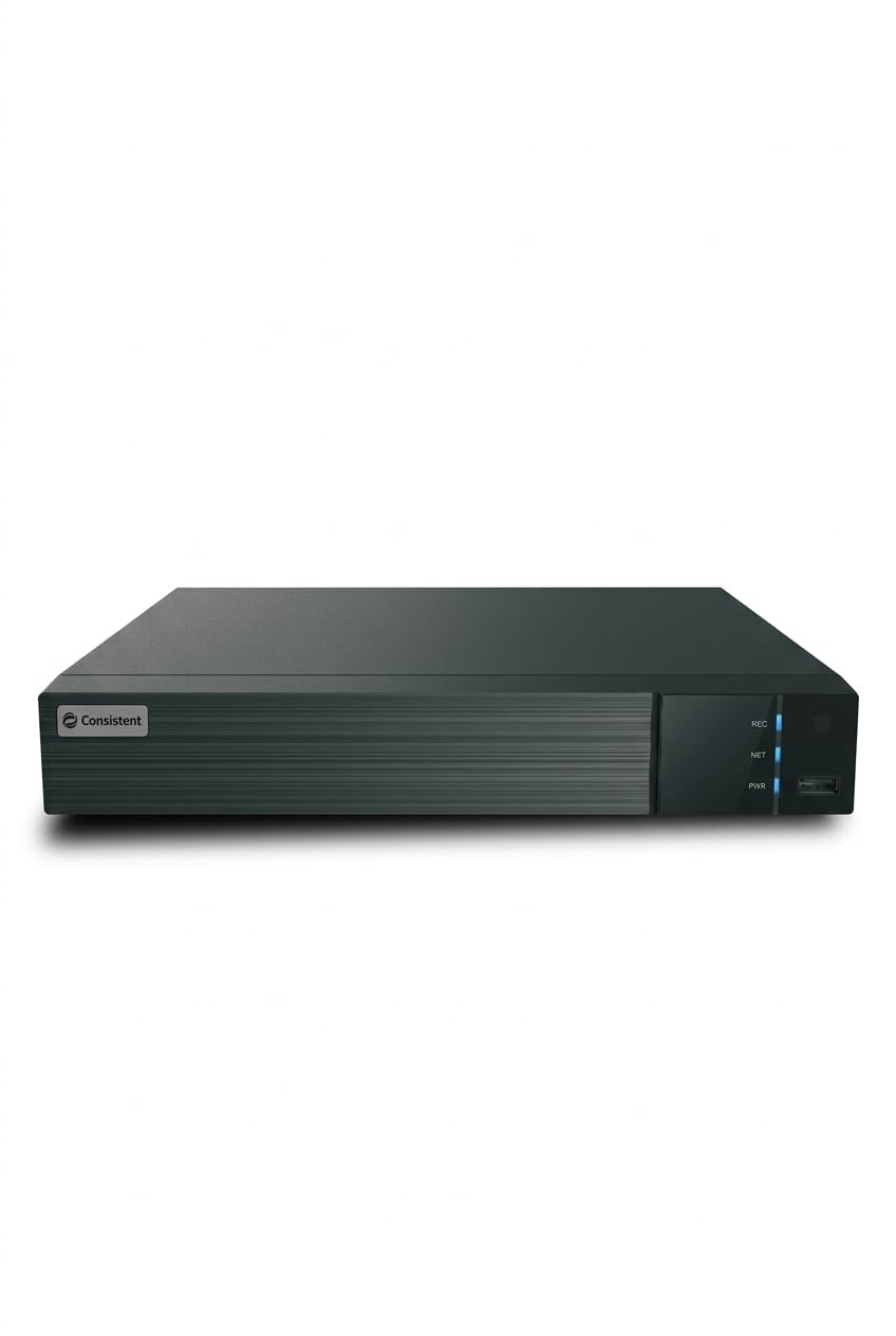 Consistent EYEQ Series 16 Channel Hybrid Video Recorder (CT-HVR-CH016) | 5-in-1 Penta-Brid DVR for Analog & IP Security Cameras | 4K/1080P Support | H.265+ Compression | Smart Motion Detection-image-10