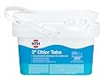 HTH 42064 Swimming Pool Care 3" Chlorine Shock Individually Wrapped Tablets, 5lb
