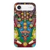 BoomDragon Thin Protective Phone Case Shock Proof Anti Drop Protection Bumper Cover Compatible with iPhone 17 Air, Full Body Protective (Cartoon Pinball Orange)