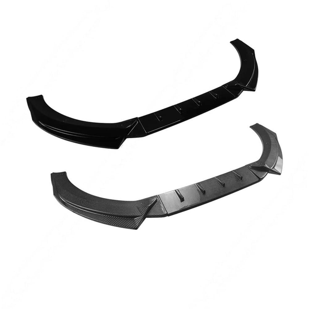 Kompatybilny z Audi A3 8P edycja standardowa 2008-2012 przedni zderzak samochodowy Spoiler Splitter dyfuzor ABS czarny błyszczący zestawy karoserii Tuning