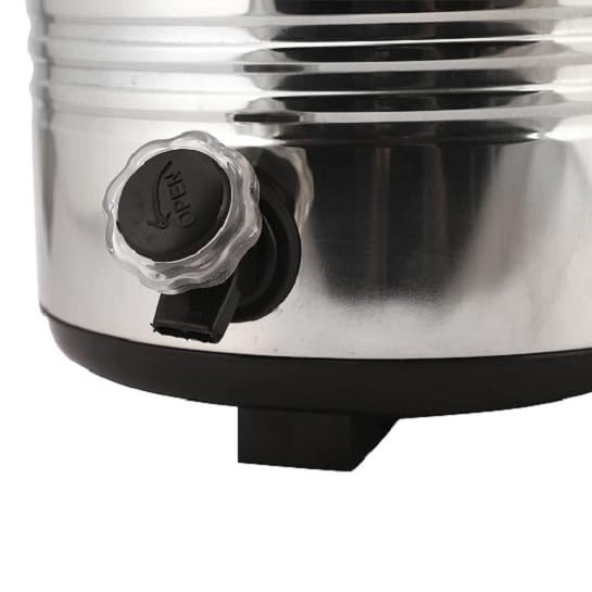 AGHNAYA Stainless Steel Water Jug 5 Liters for Office Home Kitchen I PUF Thermally Insulated I Keeps Beverages Fresh I Easy to use & Maintain I BPA Free I Durable & Sturdy i Hot & Cold Water Dispenser 1