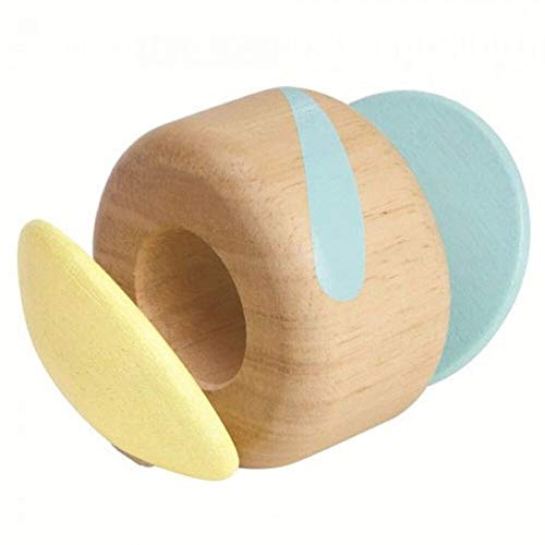 PlanToys Wooden Clapping Roller Early Learning & Development Toy for Babies (5253)