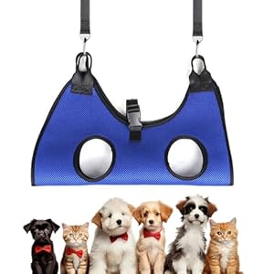 Dog Grooming Hammock – Dog Grooming Sling | Portable Pet Hammock | Breathable Harness Hanging | Supplies Kit Kit For Cat Bathing| Supplies