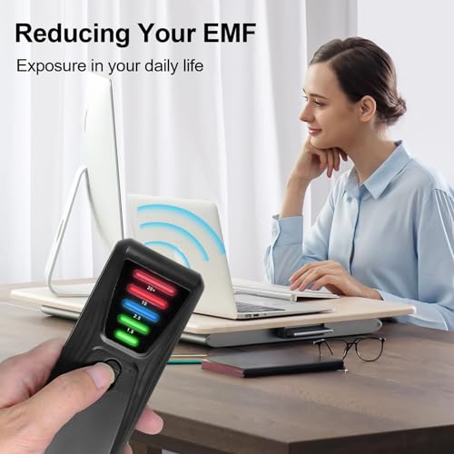 Detector de Campo Magnético con 5 LED Indicadores y Medidor EMF miniatura 3