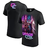 [WWE AUTHENTIC] Size L ダメージコントロールモデル Tシャツ TEAM T-SHIRT BLACK Damage CTRL ASUKA IYO SKY KAIRI SANE DAKOTA KAI ブラック プロレス アスカ イヨ スカイ カイリ セイン ダコタ カイ [並行輸入品]