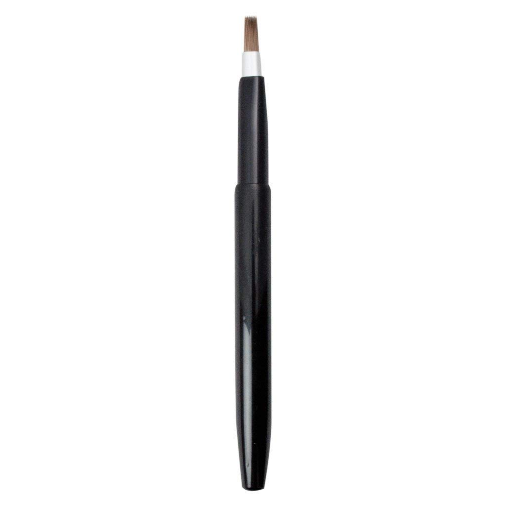 Royal & Langnickel Silk Pro Purse Friendly Retractable Lip Brush, Black