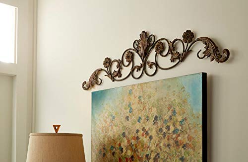 Imax Allegro Wall Decor Hanging in Gold Metallic Finish – Low Maintenance, Corrosion Resistant, Wall Art for Homes, Offices. Metal Sculptures