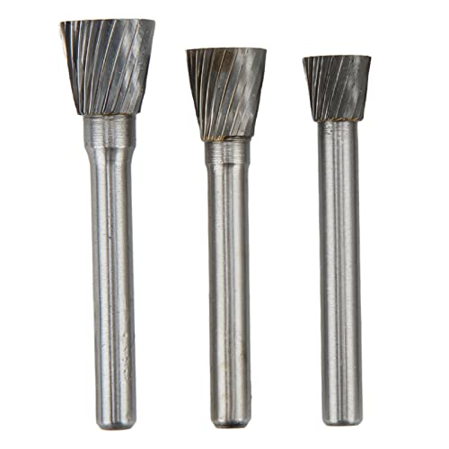 Set de 5 fresas rotativas carburo con vástago 6 mm miniatura 5
