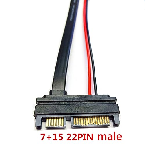 Cable Adaptador SATA 11.8 pulgadas para Disco Duro y SSD miniatura 3