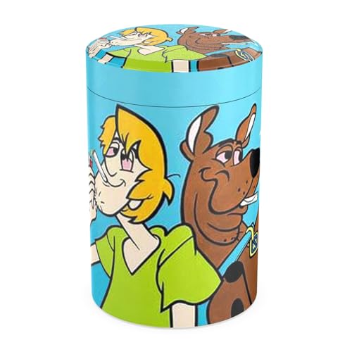 epzoee Aluminum Storage Jar Portable Airtight Smell Proof Container Bottle Multipurpose Storage Container for Spices, Coffee & Teas (BLUE-1)