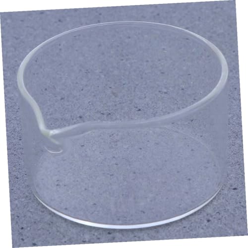 Plat de cristallisation en verre de qualité supérieure avec bec verseur