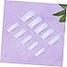 MUSISALY 500pcs Half Cover Nail Tips White Manicure Stickers for Custom Nail Art Easy Diy Decoration for All Occasions Friends