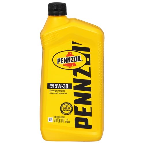 Image of Pennzoil Synthetic Blend 5W-30 Motor Oil (1-Quart, SinglePack) (Pack of 2)