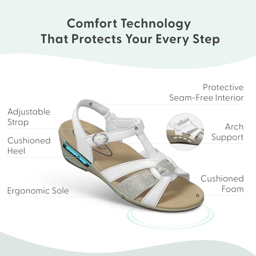 Orthofeet Women's Orthopedic Hope Sandals3