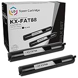 LD Products Toner Cartridge Compatible with Replacement for Panasonic KX-FAT88 (Black, 2-Multipack) Compatible with the Following Panasonic Models KX-FL421