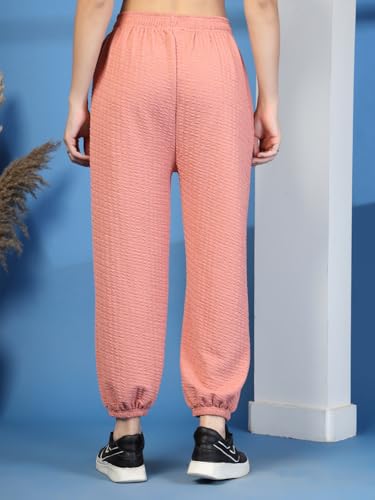 Image of UZARUS Women's Ultra-Soft Baggy Fit /Relaxed Fit Joggers with Side Pockets & Gripped Hem