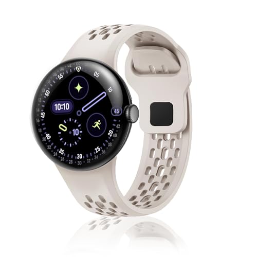 [RosMank] �o���h Google Pixel Watch 4 45mm �Ή��AGoogle Pixel Watch 3 45mm �p �\�t�g �ʋC���X�|�[�c�V���R�������X�g���b�v �X�^�[���C�g