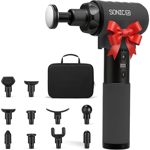 LifePro Sonic LX Athletic Heated Massage Gun – Deep Tissue