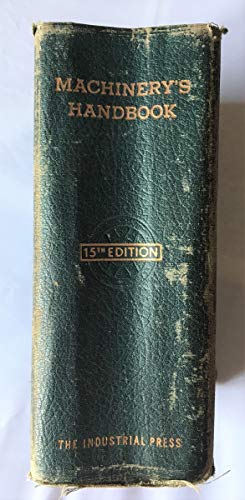 Machinery's Handbook, 15th Edition B000NSV6XO Book Cover