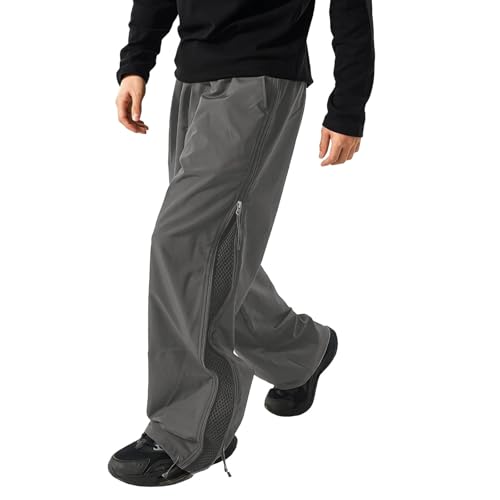 Pantalon de sport avec double fermeture éclair et poches cargo