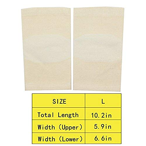 Caviotess 1 Pair Bamboo Fabric Knee Compression Sleeves Knee Support For Joint Pain & Arthritis Pain Relief, Elastic Knee Brace For Sports, Fits Men & Women #TOP4