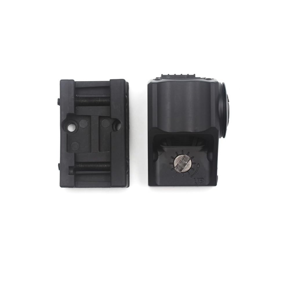Mini mira de punto rojo para pistolas, óptica deportiva de rango cercano con retícula 3MOA, diseño compacto y ligero