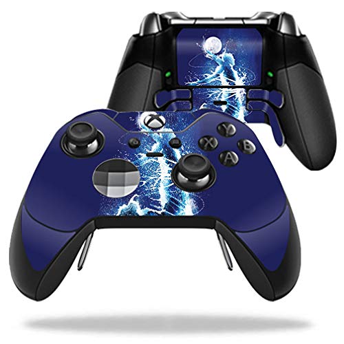 MightySkins Skin Compatible With Microsoft Xbox One Elite Controller - Jump To The Moon | Protective, Durable, and Unique Vinyl wrap cover | Easy To Apply, Remove, and Change Styles | Made in the USA