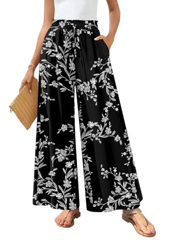 Bestbee Wide Leg Pants for Women Drawstring High Waist...