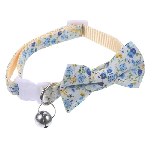 Collar de gatito cómodo que elimina tirones con corbatines decorativos 6