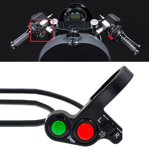 Boton de encendido apagado moto para solucionar fallos de luces 2