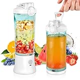 Lychico Portable Blender 600ML, Cordless Personal Blender-for Shakes & Smoothies, Leakproof Lid & Sip Spout, BPA Free, USB-C Rechargeable, Mini Blender for Protein Shakes, Blends Ice & Frozen Fruit - Image 1