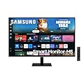 Samsung Smart Monitor M5 (S27DM502), Flat 27'', 1920x1080 (Full HD), Smart Hub con app di streaming, Office 365, Gaming Hub, Speaker integrati, Telecomando, WiFi, HDMI, USB