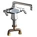 Manual Single Hole Mount, 1 Hole Sink Faucet, Chrome Plated