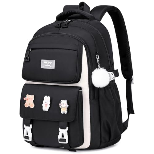 GeeWin Mochila para meninas, mochila escolar para adolescentes, meninas, crianças, escola primária,