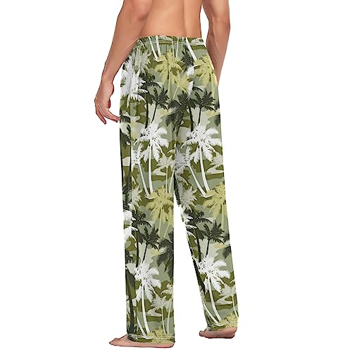 Image of Fisyme Mens Pajama Pants Men's Pajama Bottoms Soft Sleep Lounge Pj Pants