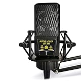 DUTTY Micrófono de Condensador de diafragma Grande Ordenador Cuadrado Teléfono móvil K Song Mic Equipo de transmisión en Vivo