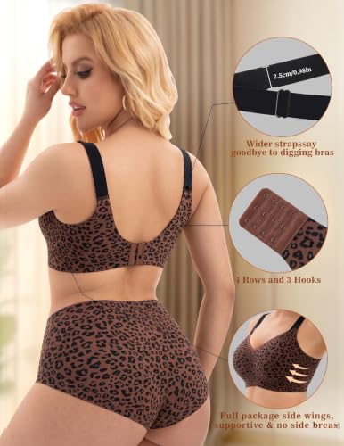 Image of PoseFree Seamless Jelly Bra Wireless Supportive V Mesh Bra for Older Women | Full Coverage,Everyday,Buttery Soft Invisible Under Tshirt Bralettes,No Underwire,Back Smoothing,Plus Size,All-Age Comfort