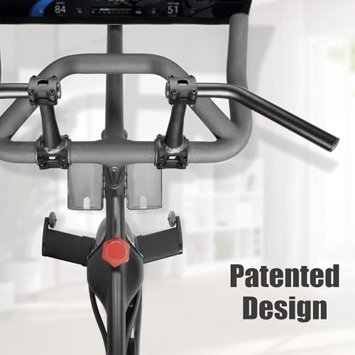 CyclingDeal 1 Pair of Swept-Back Handlebar Extenders for Indoor Exercise Bike - Backsweep Bar Extensions for Peloton - Compatible with Bicycle Handlebar Grips