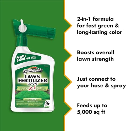 Fertilizante Líquido para Césped Spectracide 32 Fl Oz Pack de 3 miniatura 2