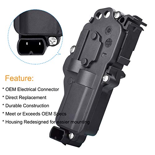 Power Door Lock Actuator Left And Right Side Compatible With Ford F150 F250 F350 Excursion Expedition Mustang Ranger, Lincoln, Mercury, Mazda Lock Actuator Replaces 6L3Z25218A43Aa, 6L3Z25218A42Aa #TOP3