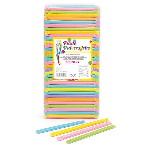 Vontek Wurfmaterial Karneval 500 Stk. | Brausepulver & Süßigkeiten Stangen | Perfekt als Kamelle für Fasching, Karnevalsumzüge und Kinder Vontek Wurfmaterial Karneval 500 Stk. | Brausepulver & Süßigkeiten Stangen | Perfekt als Kamelle für Fasching, Karnevalsumzüge und Kinder