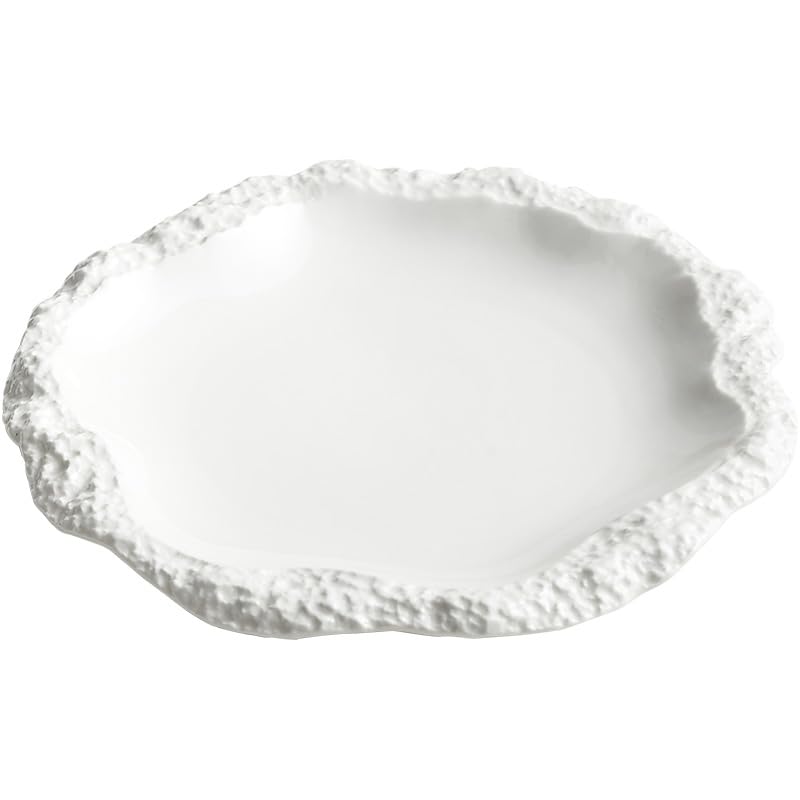 Teller Steinmuster Teller Haushalt Keramik Flache Platte Geschirr Hotel Western Food Küche Obstteller Geschirr(9.8inch)