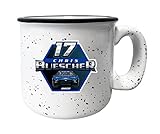 R and R Imports Nascar #17 Chris Buescher Ceramic Coffee Mug (White) 16 oz