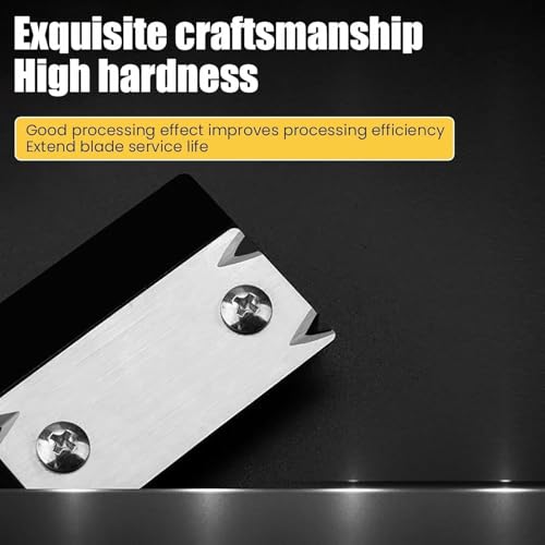 Image of Inralimot Woodworking Edge Trimmer, Hand Planer Edge Bander for Burrs,Edge Corner Planer,Wood Chamfering Fillet Scraper,Edge Banding Cutter for PVC ABS Melamine Veneer,Deburring Too