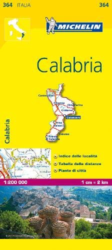 Télécharger Michelin Map Italy: Calabria 364 PDF