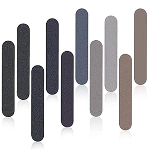 AIEX 20 Stuks Schuurstokken voor Modelbouw, Assorti Polijststokken Sanding Sticks voor Nagelkunst Plastic Modellen Metaal Houtbewerking Sieraden Maken Ambachten (10 Verschillende Korrels)