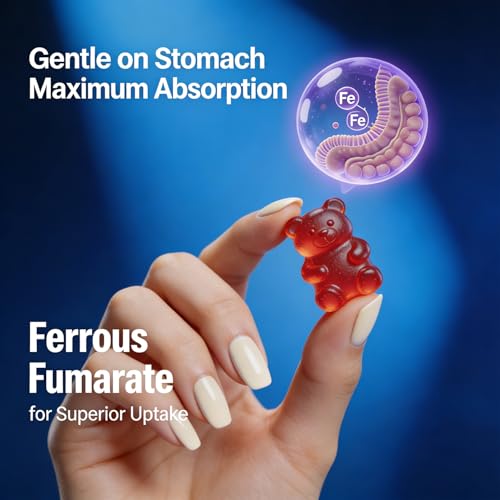 Riyuetian Iron Multivitamin Gummies